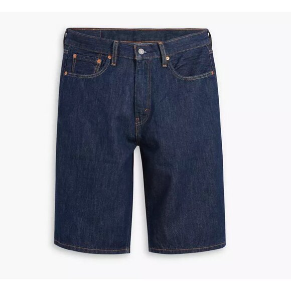 Levi's 469 Loose 12" Men's Shorts Size 42 Lazy - Dark Wash - Picture 4 of 4